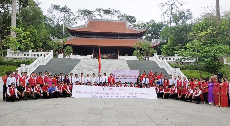 Nguoi hien mau Phu Tho 2018