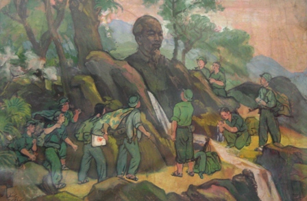 Top 10 Tranh Vẽ Người Lính Việt Bắc Đẹp Nhất
