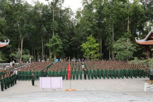 Học viện Kỹ thuật quân sự tổ chức Lễ hứa quyết tâm tại Khu Di tích K9