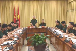 Cục Chính sách, Tổng cục Chính trị làm việc tại Bộ Tư lệnh Bảo vệ Lăng Chủ tịch Hồ Chí Minh