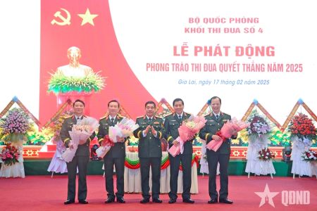 Khối thi đua số 4 phát động phong trào thi đua Quyết thắng năm 2025